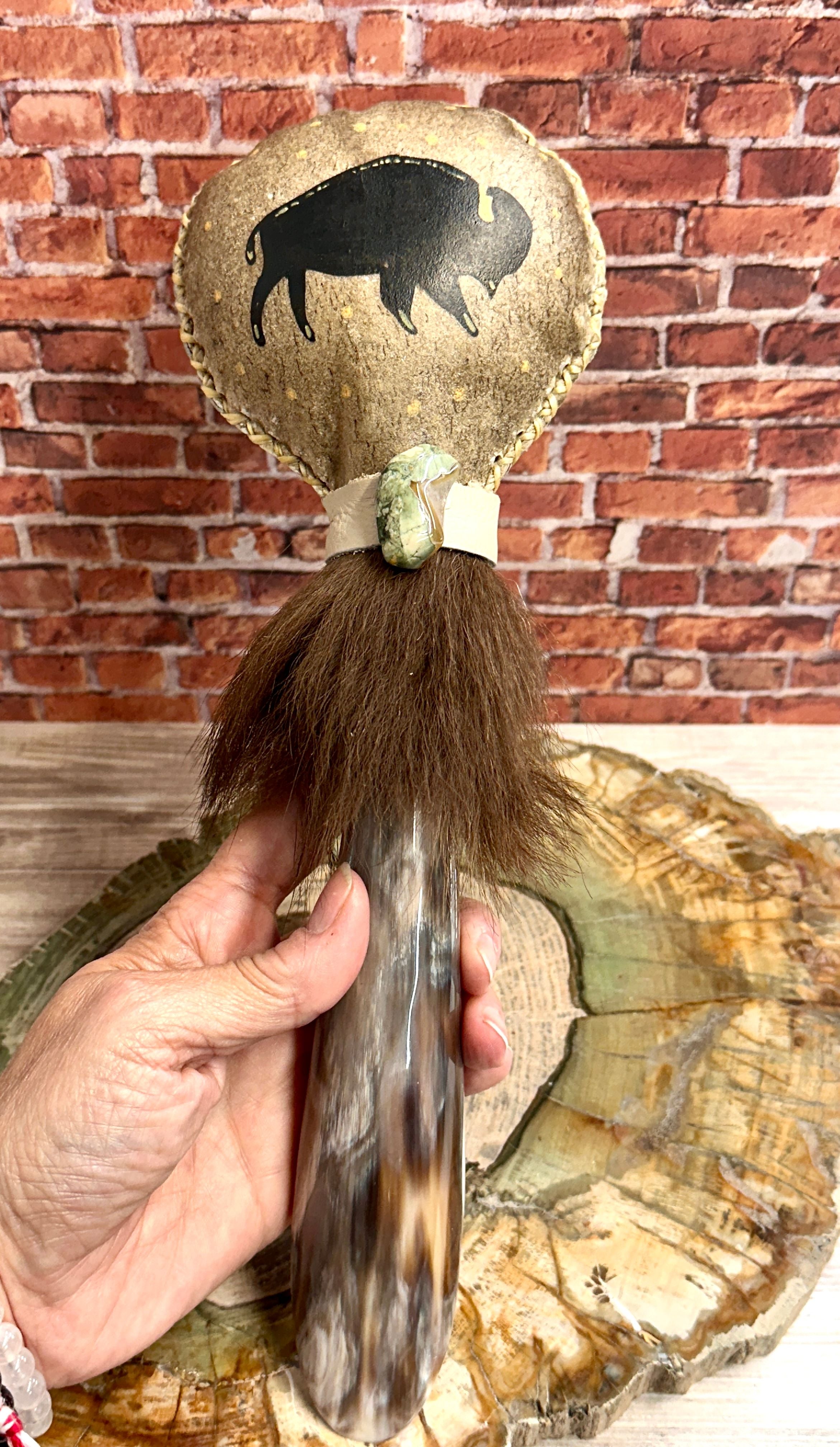 Wholeness, Buffalo Medicine Rattle