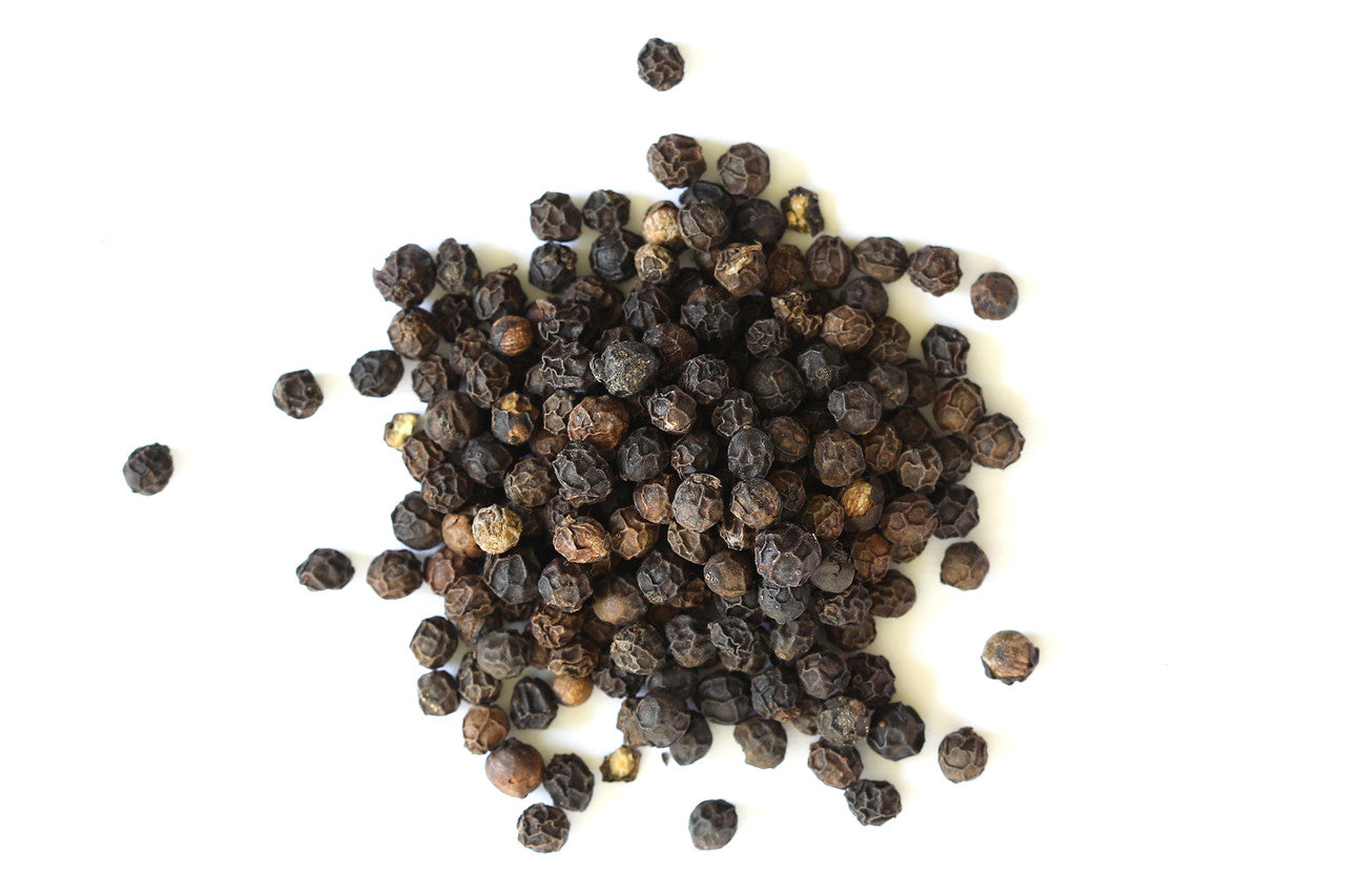 Peppercorns, Black, Whole (Organic)