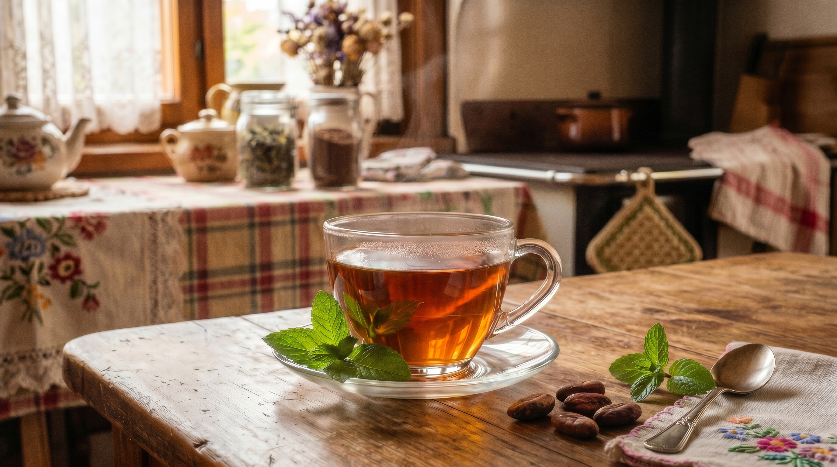 Cacao Peppermint Tea Bags (Organic)