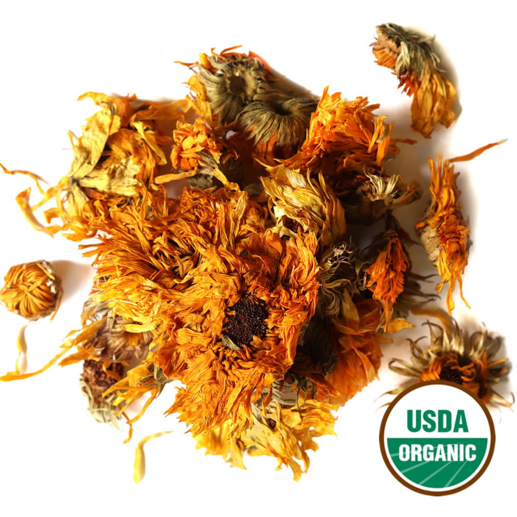 Calendula Flower (Marigold), Whole (Organic)