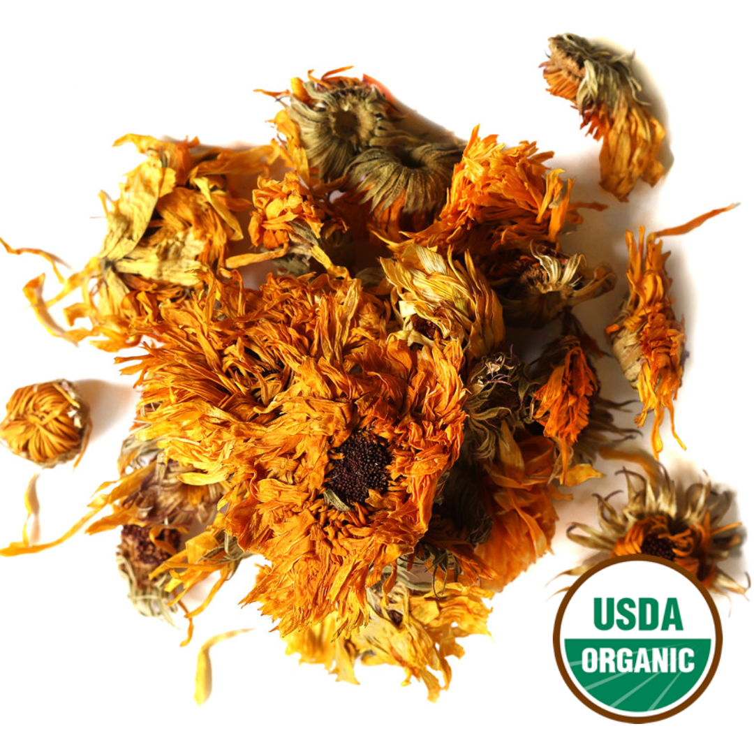 Calendula Flower (Marigold), Whole (Organic)