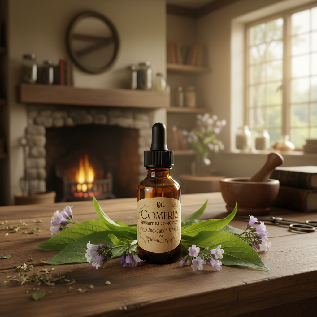 Comfrey Oil, Infused