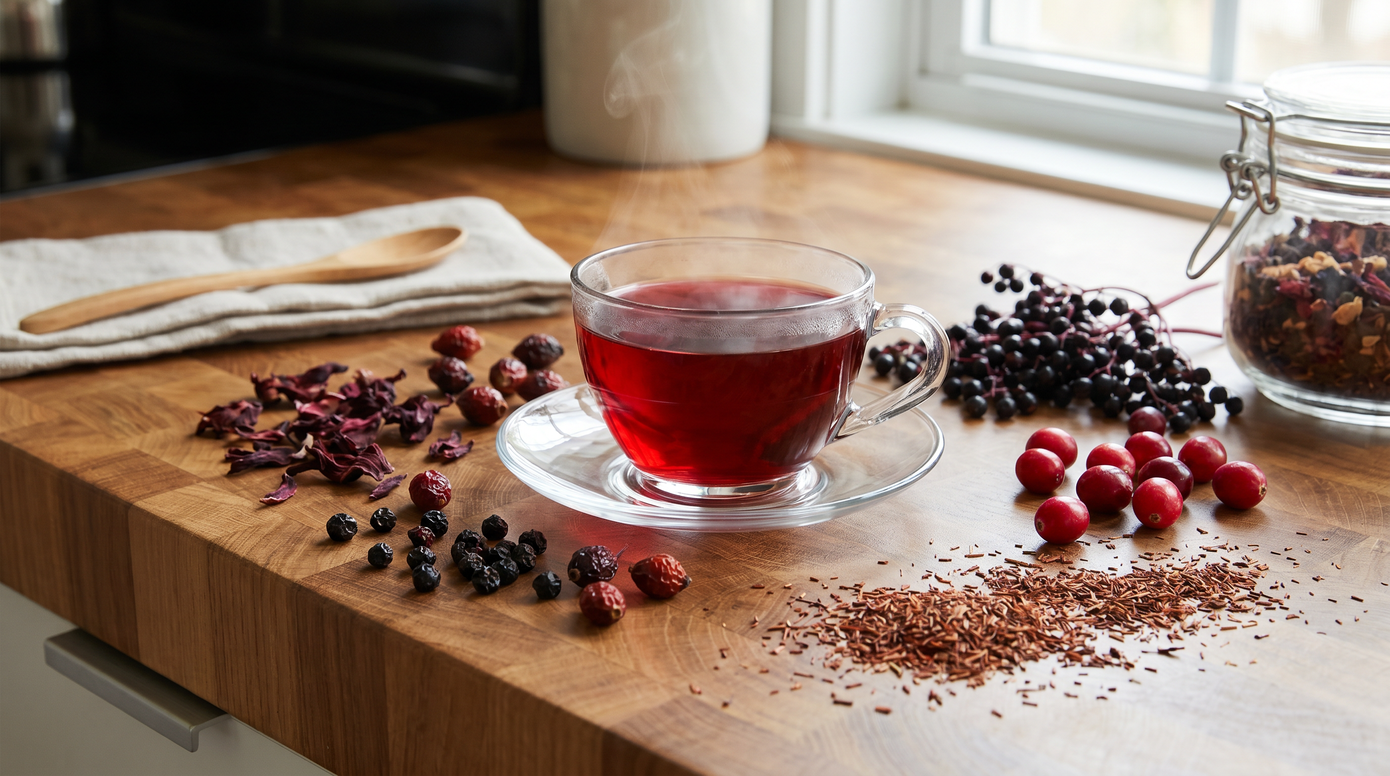 Crimson Berry Fruit Tisane