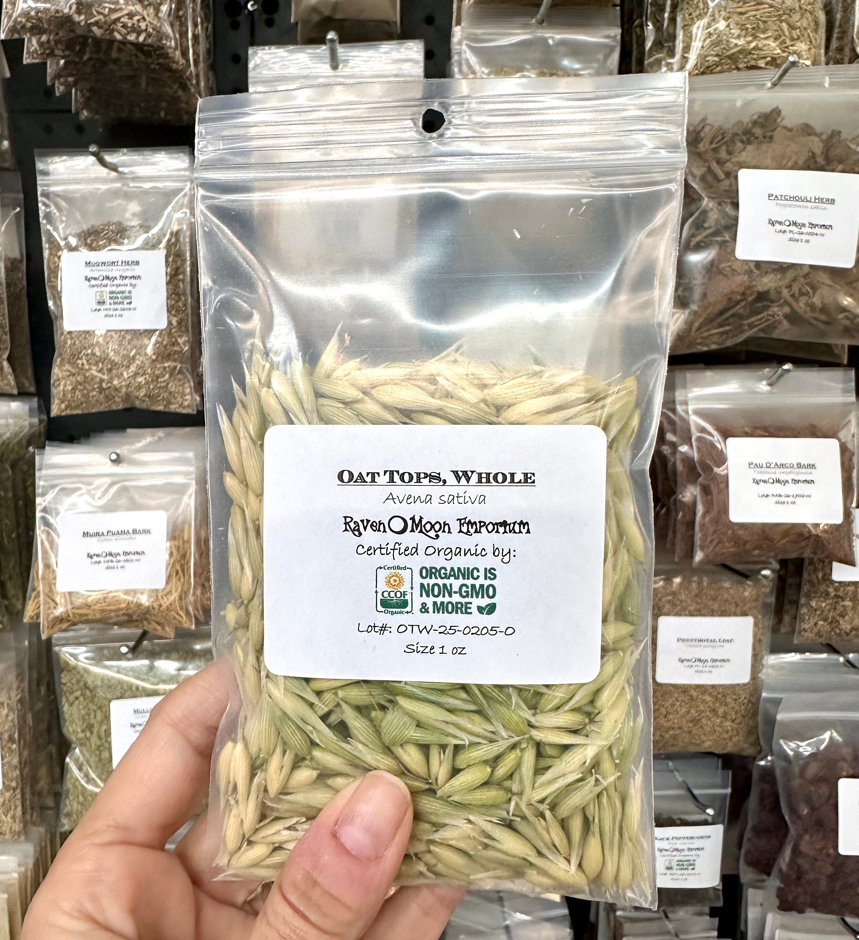 Oat Tops, Whole (Organic)