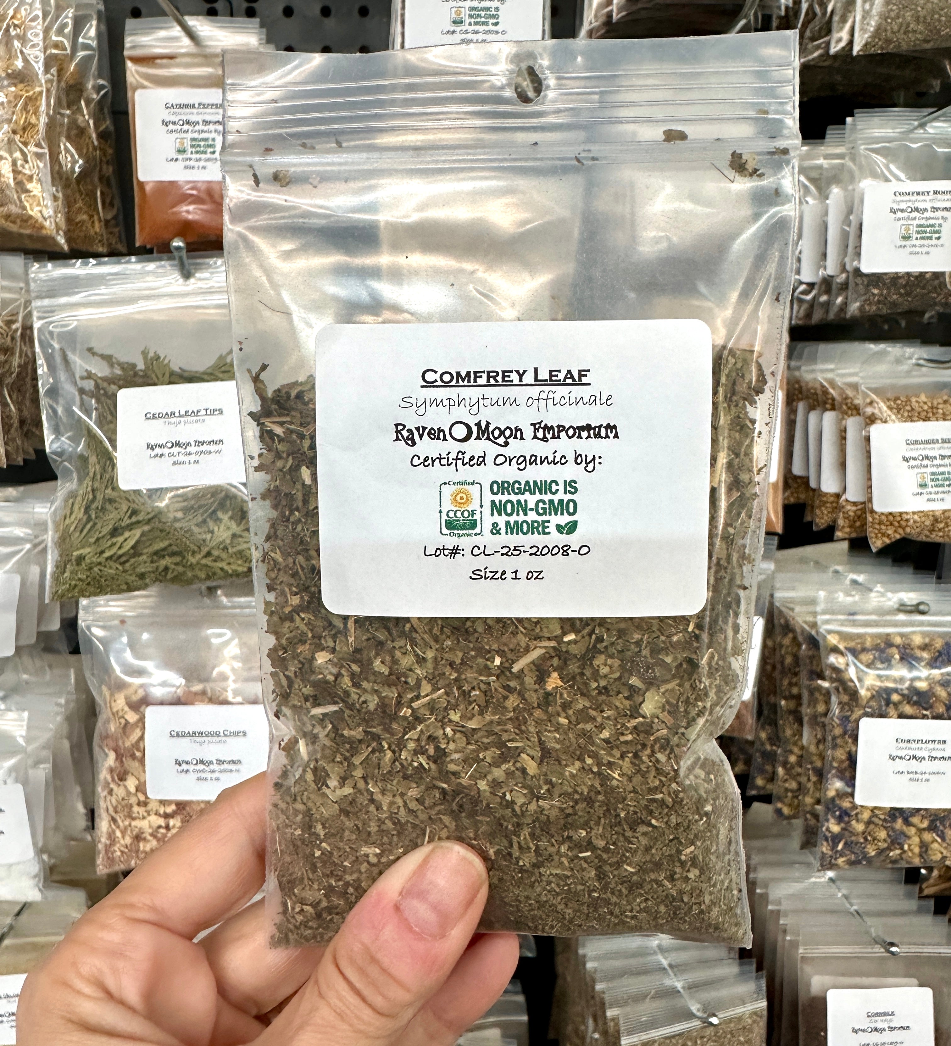 Comfrey Leaf (Organic)