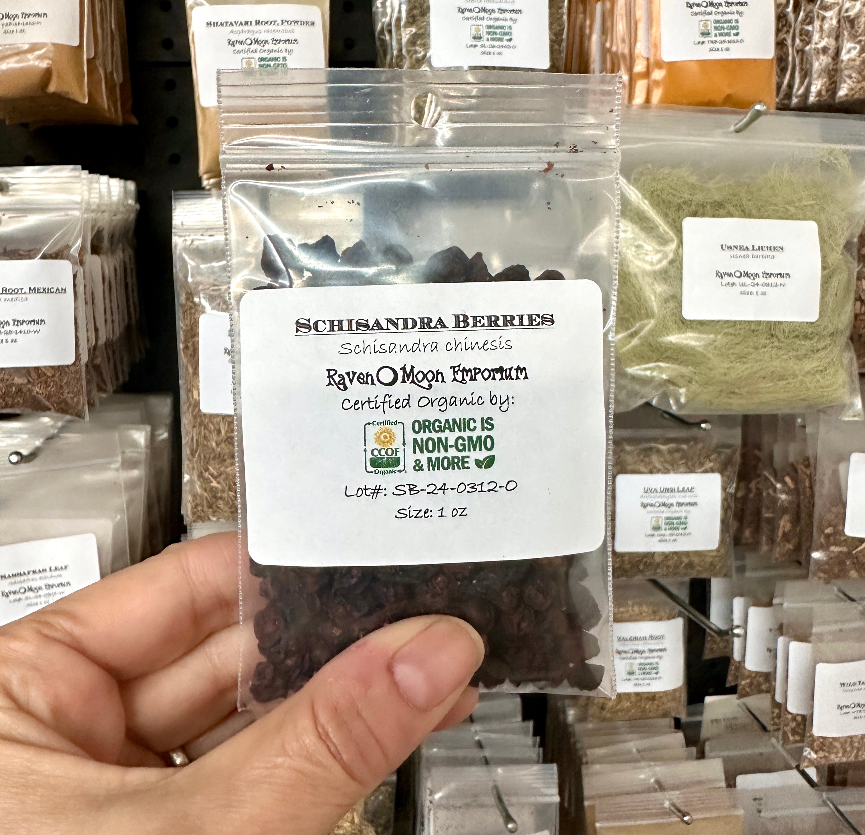 Schisandra Berries (Organic)