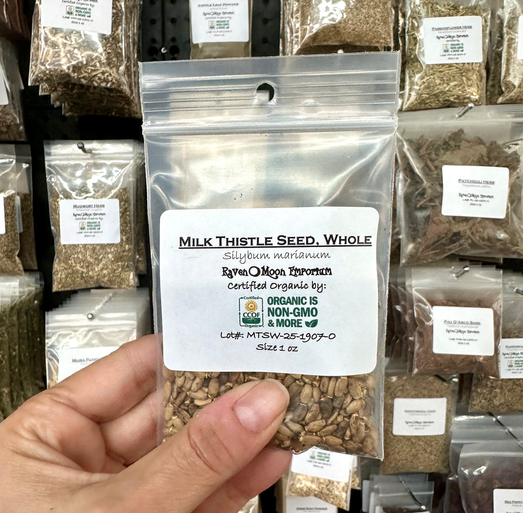 Milk Thistle Seed, Whole (Organic)