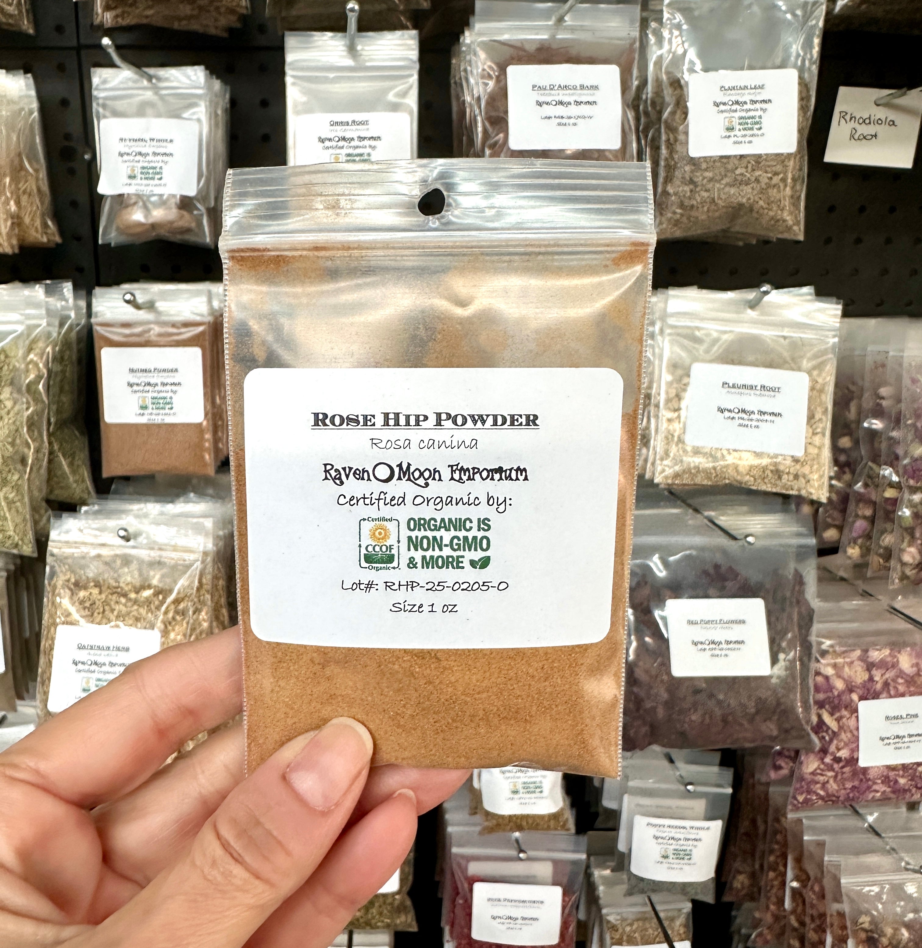 Rose Hips, Powdered (Organic)