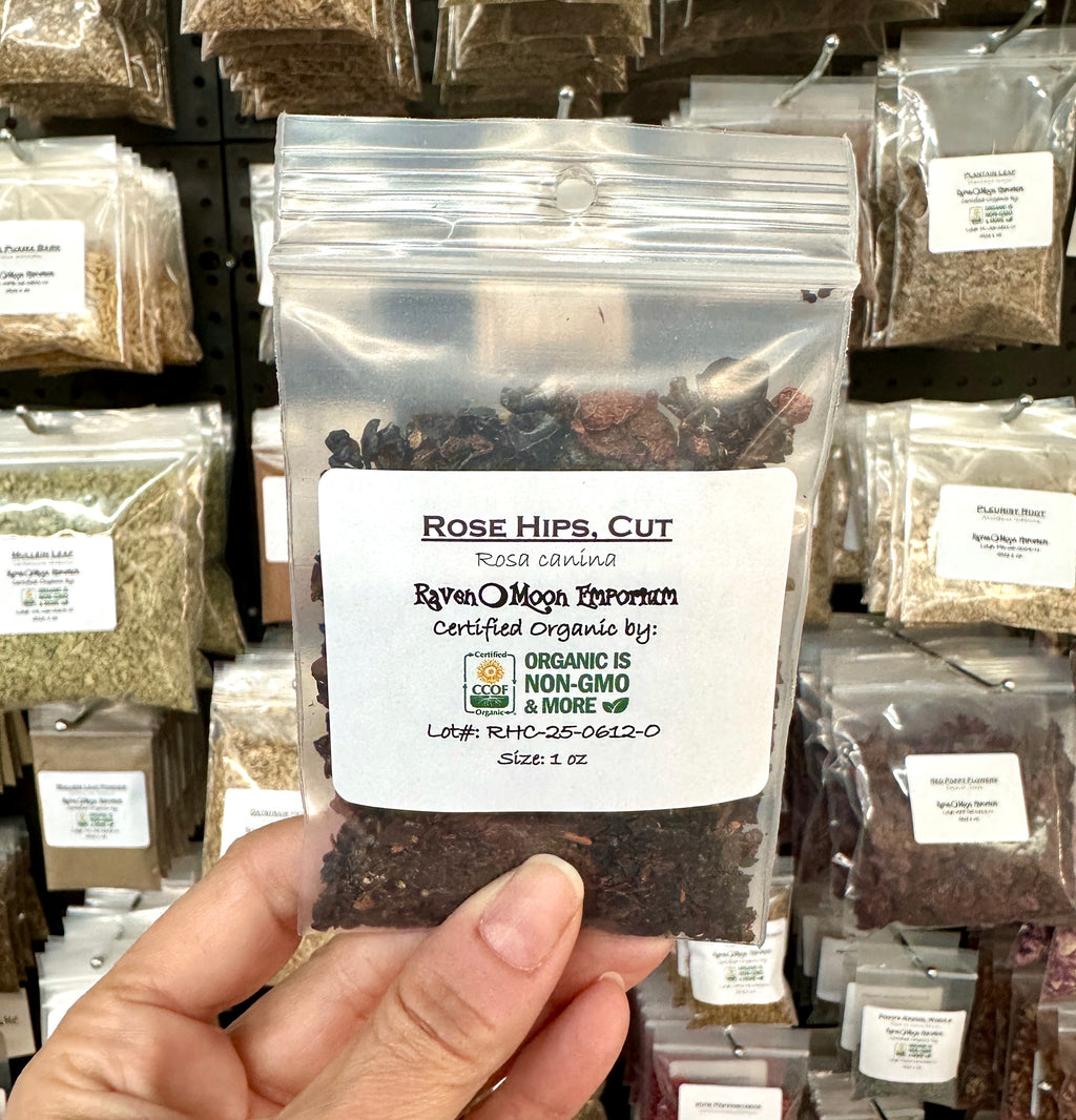 Rose Hips, Cut (Organic)
