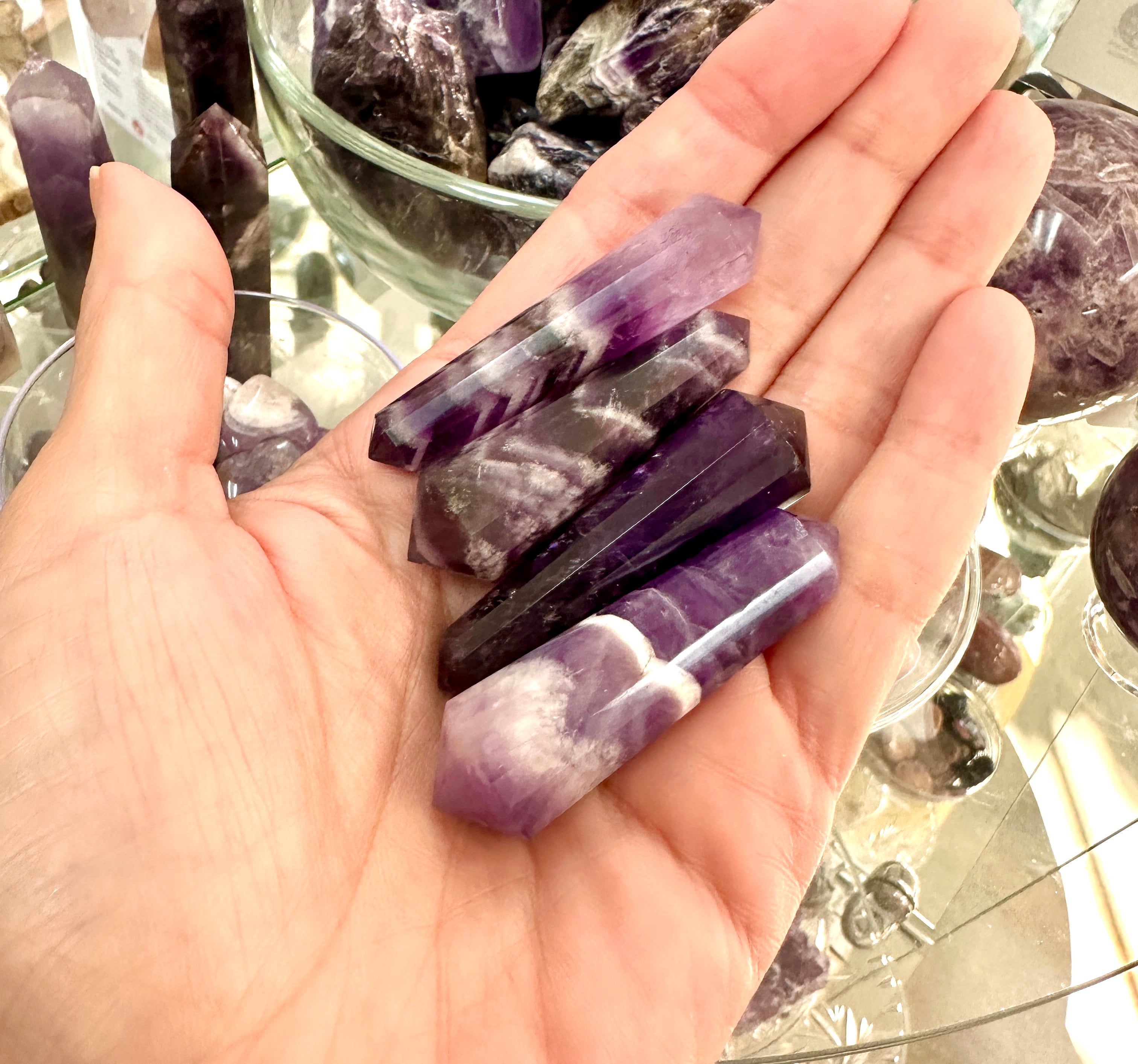 Chevron Amethyst Vogels