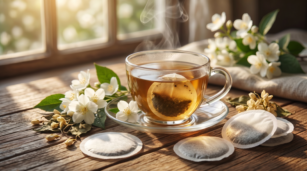 Jasmine Green Tea, Tea Bags (Organic)