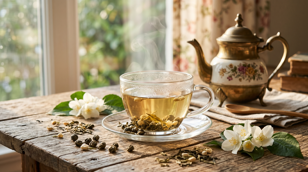 Jasmine Green Tea Pearls (Organic)
