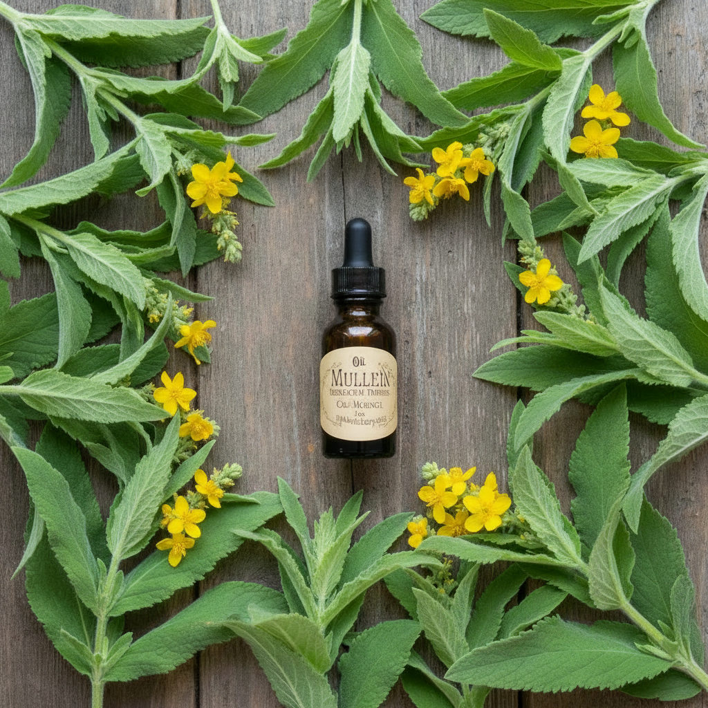 Mullein Oil, Infused