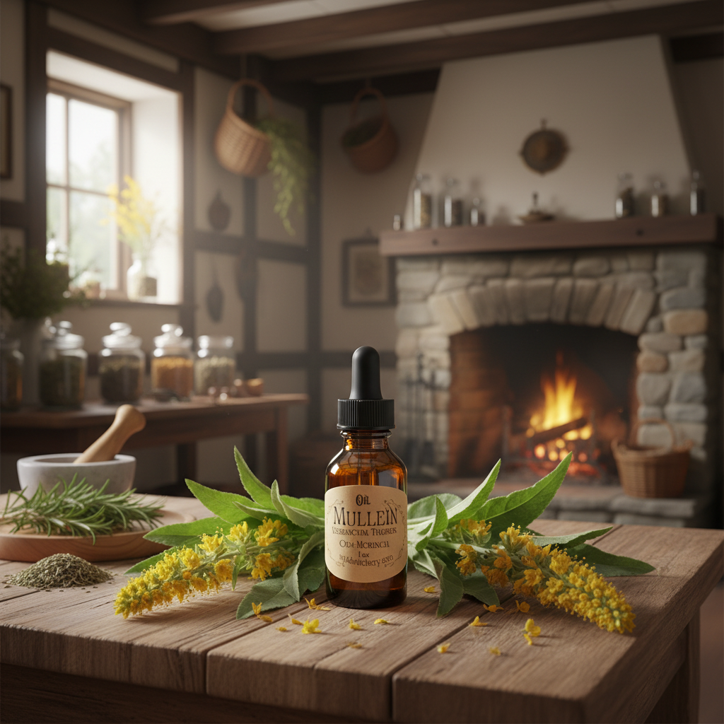 Mullein Oil, Infused