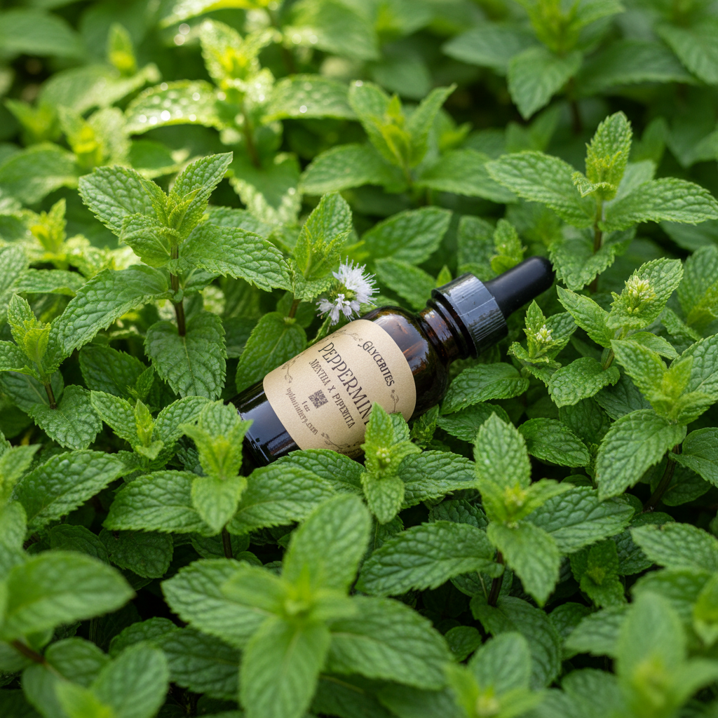 Peppermint Glycerite