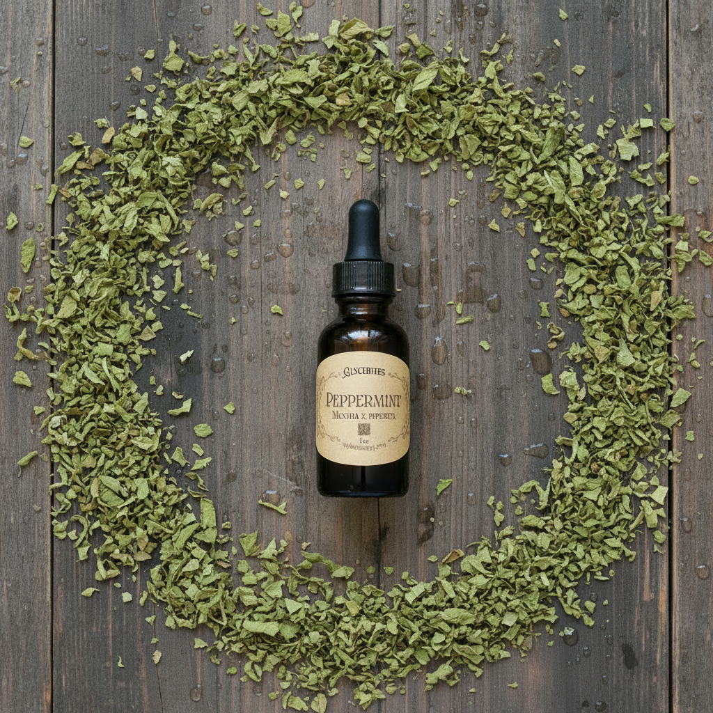Peppermint Glycerite