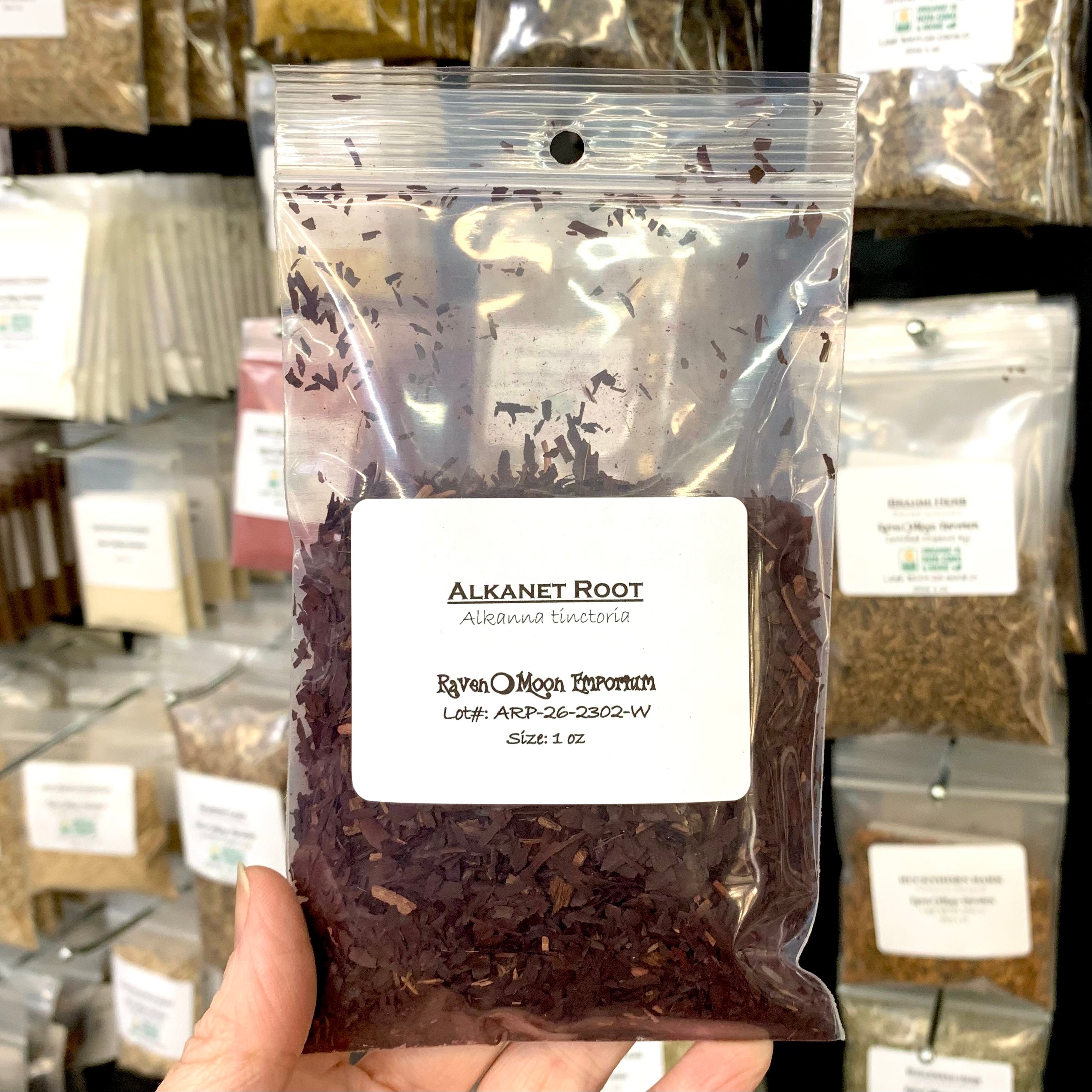 Alkanet Root Pieces (Wild Crafted)
