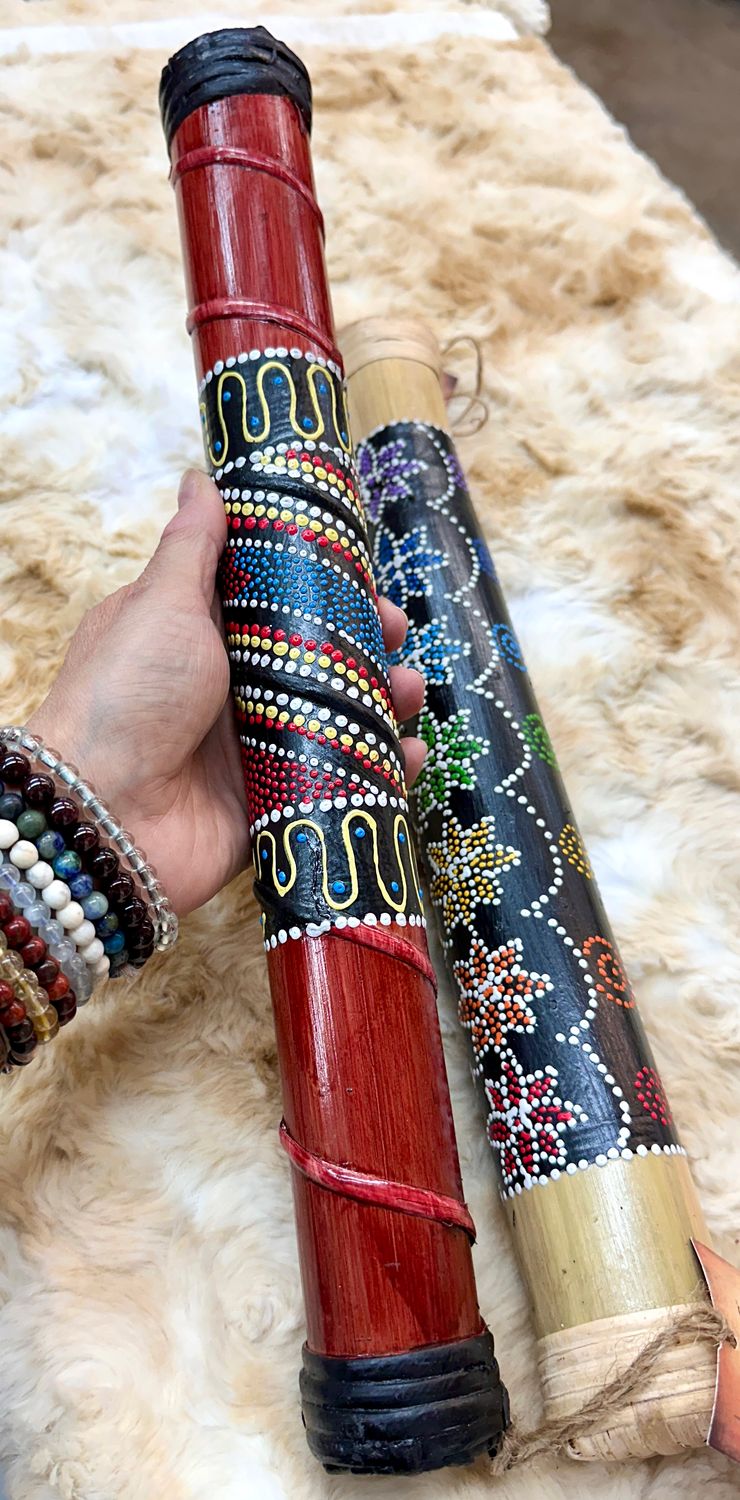 Rainstick, Bamboo, 16"