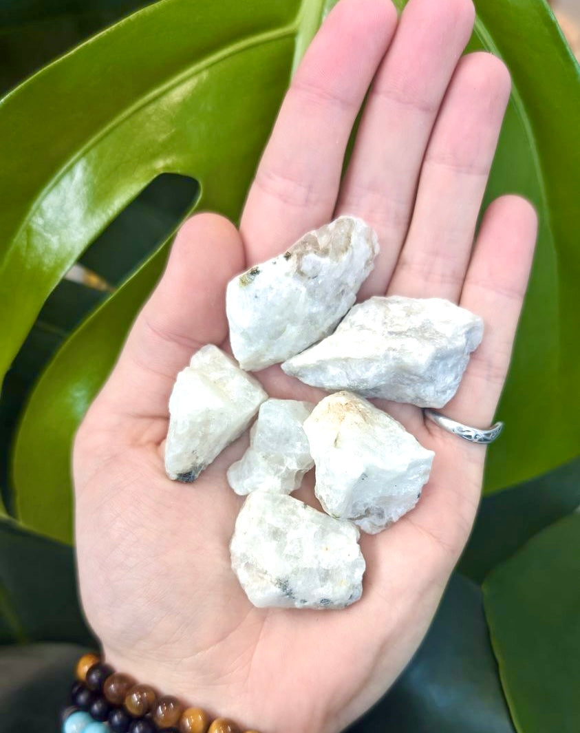 Moonstone, Rainbow, Natural