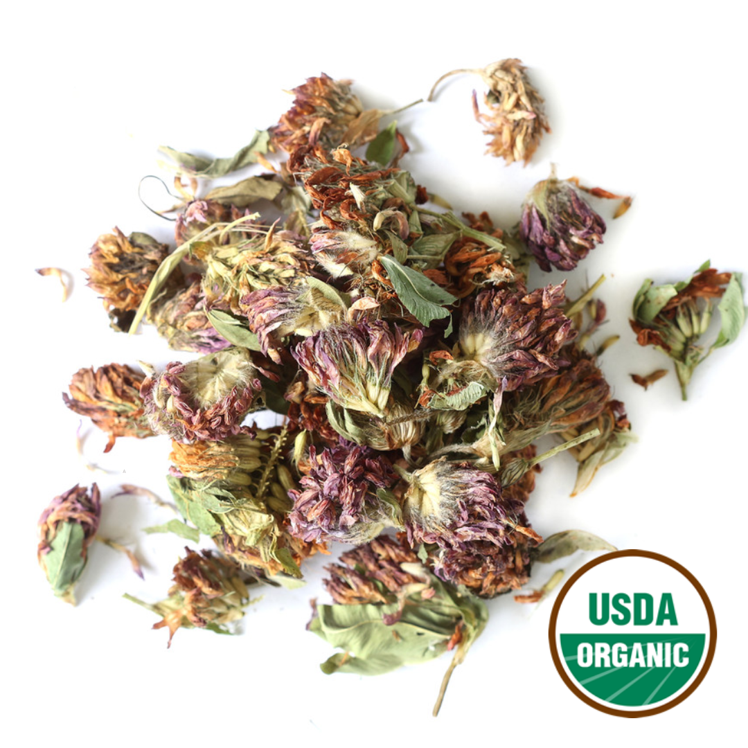 Red Clover Blossoms (Organic)