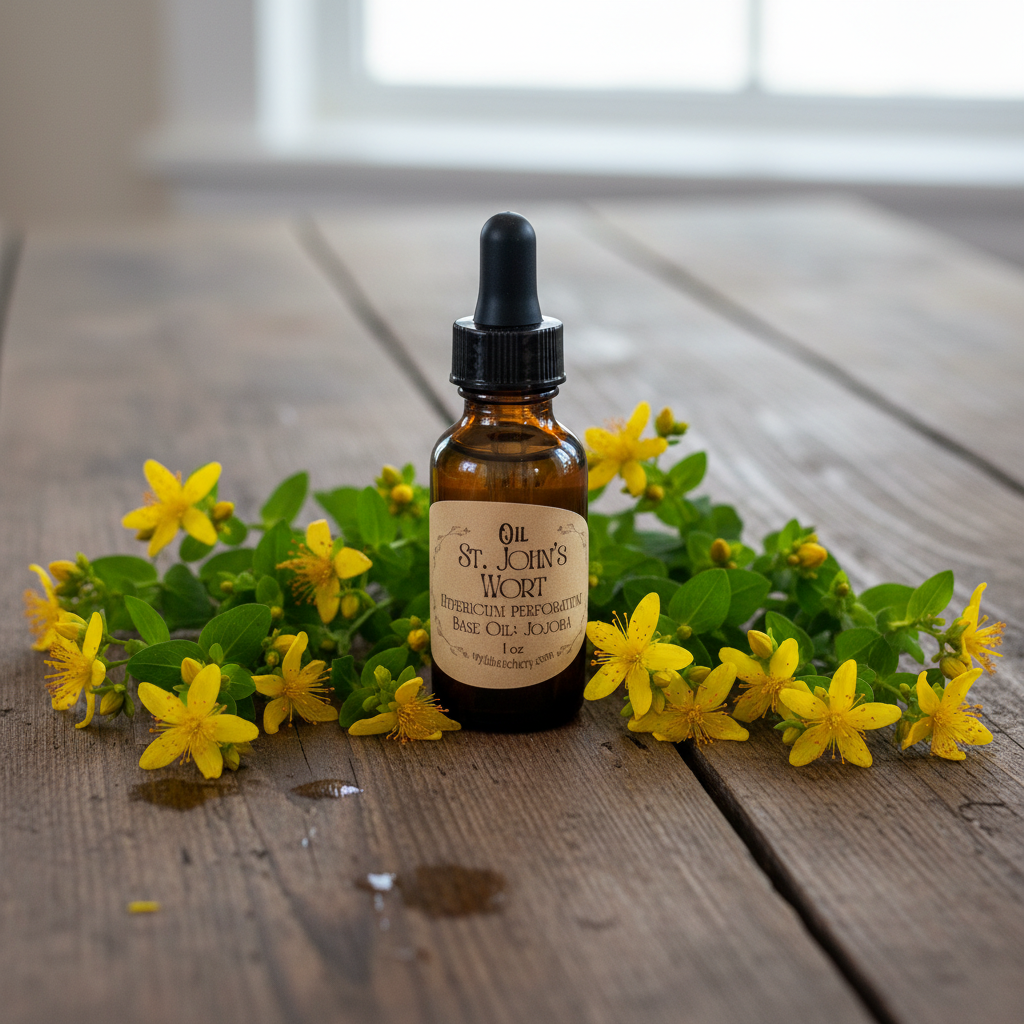 St. John's Wort Oil, Infused
