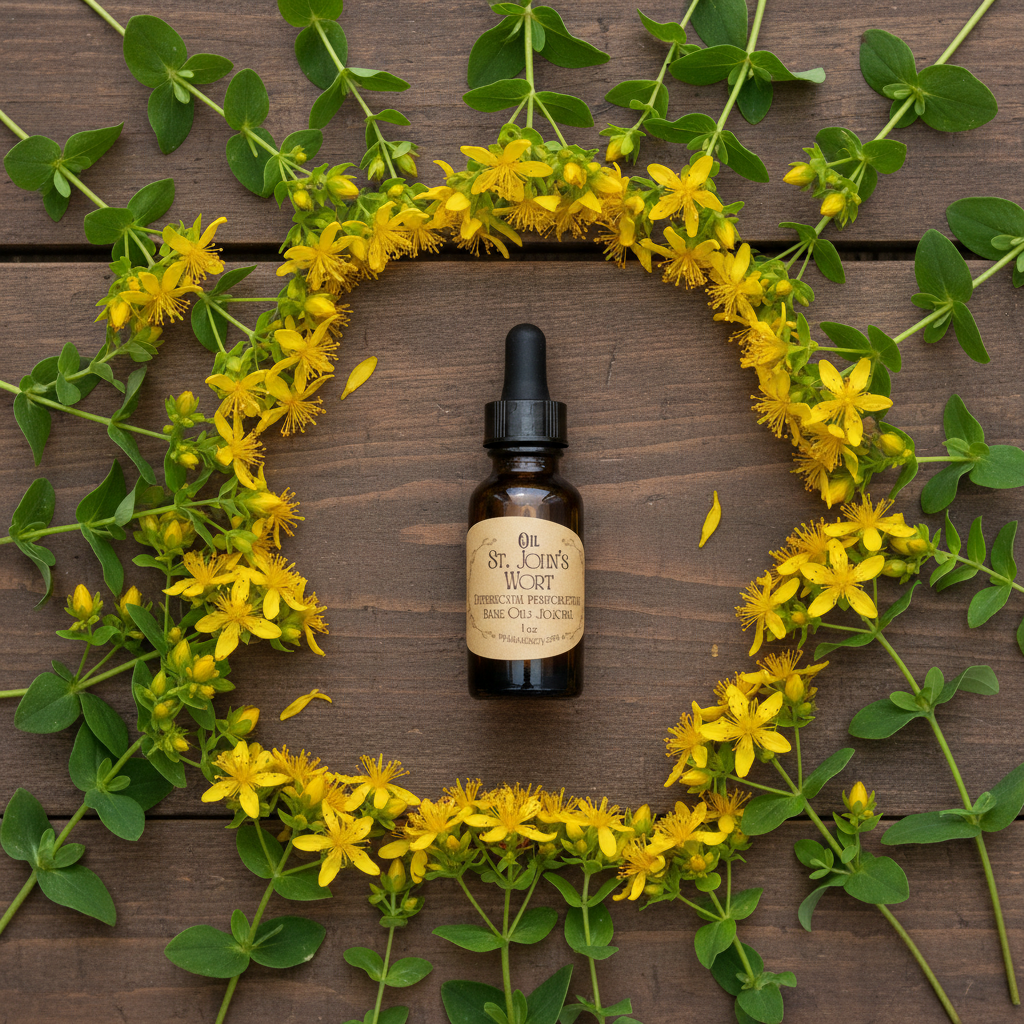 St. John's Wort Oil, Infused
