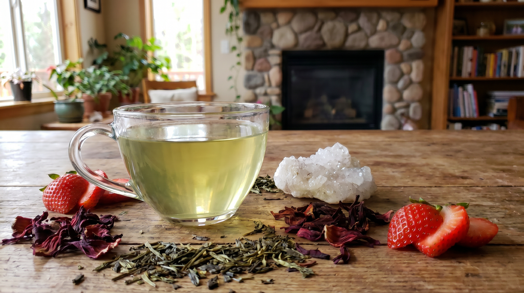 Strawberry Green Tea